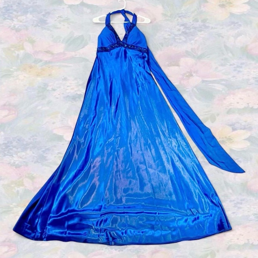 American Vintage Royal Blue Prom Dress